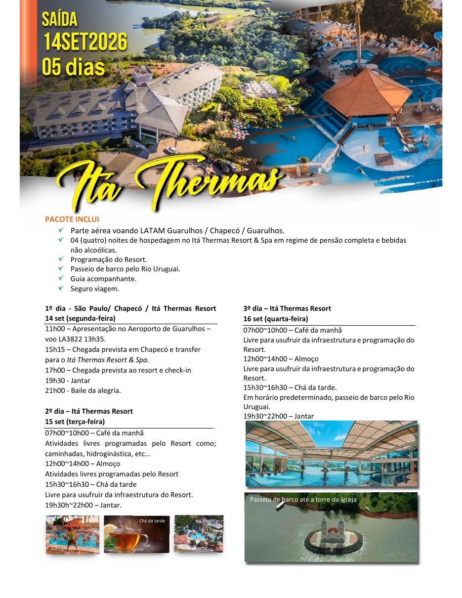 Itá Thermas Resort — página 1