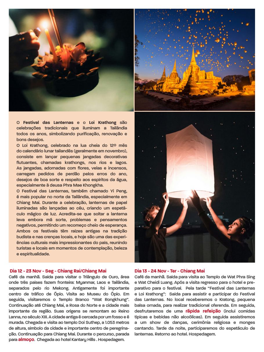 Tailândia com Festival das Lanternas — página 6